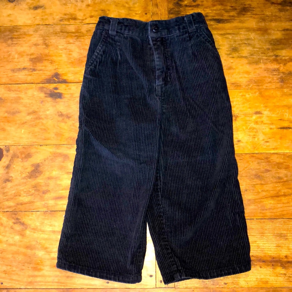 George Black Dress Up or Down Corduroys 24 months